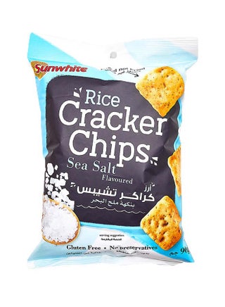 Rice Cracker Chips Sea Salt 90grams - v1628406839/N36132336A_1