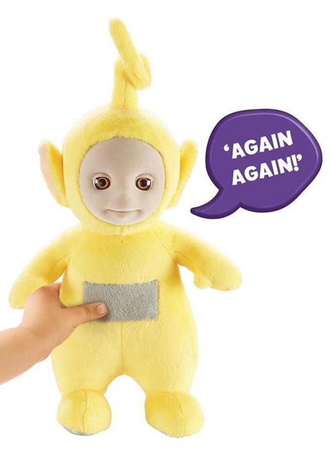 Teletubbies - Talking La Laa Plush Soft Toy 8inch - Image 1