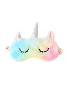 LYDBAOBO Kawaii Unicorn Eye Mask Cartoon Sleeping Mask Stuffed Toy  - Image 1