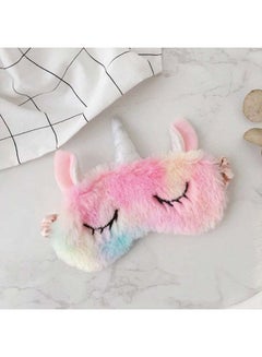 LYDBAOBO Kawaii Unicorn Eye Mask Cartoon Sleeping Mask Stuffed Toy  - Image 4
