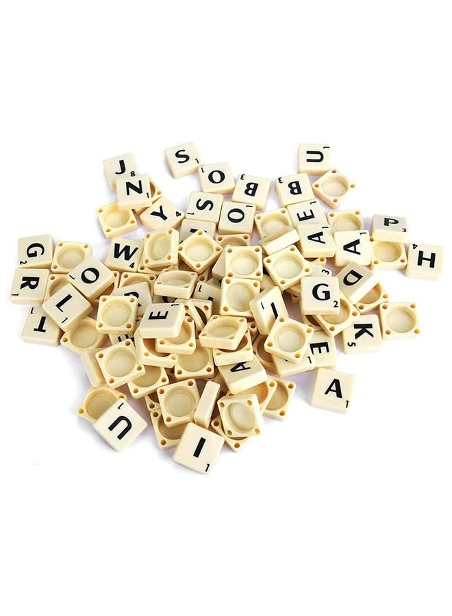 ماتيل جيمز اللعبة اللوحية والأحجية للسفر سكرابل باللغة الإنجليزية لتشكيل الكلمات 26.8x4.8x37.1سم - Image 3