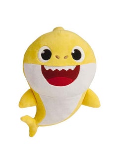 TOYPRO Singing Baby Shark Stuffed Plush Toy 13.97 x 18.03 x 24.13cm  - Image 1