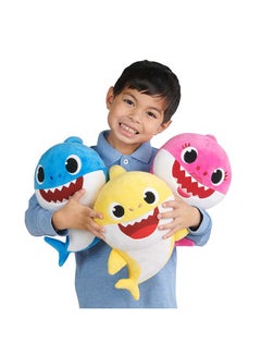 TOYPRO Singing Baby Shark Stuffed Plush Toy 13.97 x 18.03 x 24.13cm  - Image 3