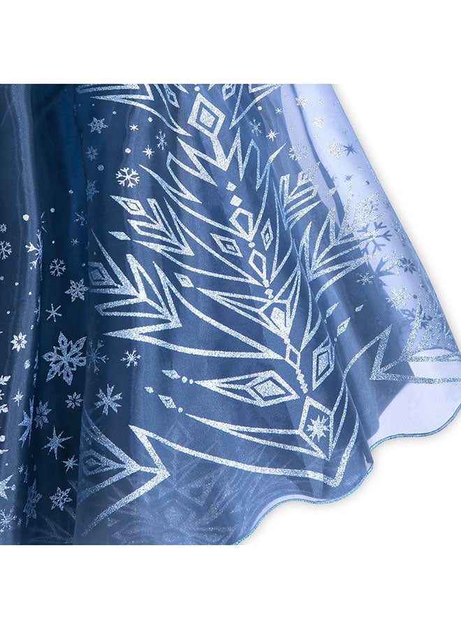 فانسي دريسويل - طقم زي الأميرة آنا وإلسا من فيلم Frozen مع إكسسوارات مكون من 5 قطع 20 x 3 x 22سم - Image 1
