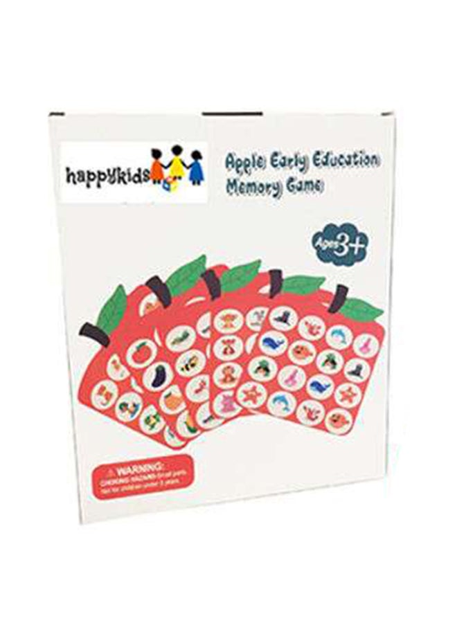 Happy Kids Wooden Apple Memory Chess  - Image 1