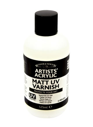 Artists Acrylic Matt UV Varnish White - v1628414970/N48453921A_1
