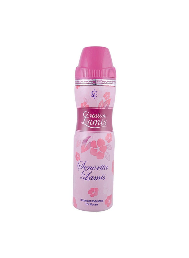 بَخاخ معطر للجسم سينوريتا لاميس 200ملليلتر
