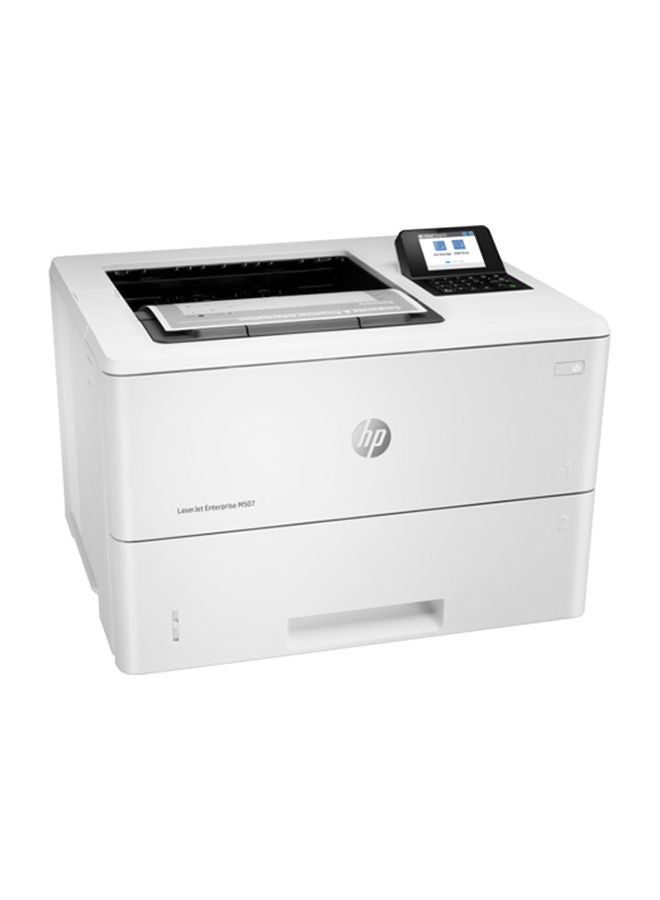 HP Printer-HP-LJ-M507DN-1PV87A White  - Image 1