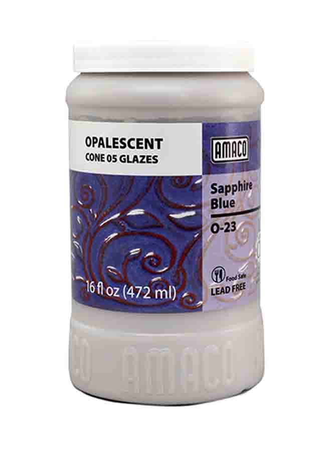Amaco O-23 Ceramic Pottery Glaze Sapphire Blue - Image 1