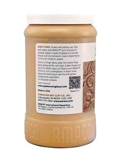 Amaco O-12 Ceramic Pottery Glaze Tawny  - Image 3