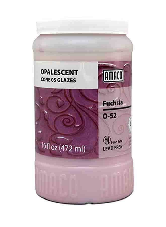 Amaco O-52 Ceramic Pottery Glaze Fuchsia - Image 1