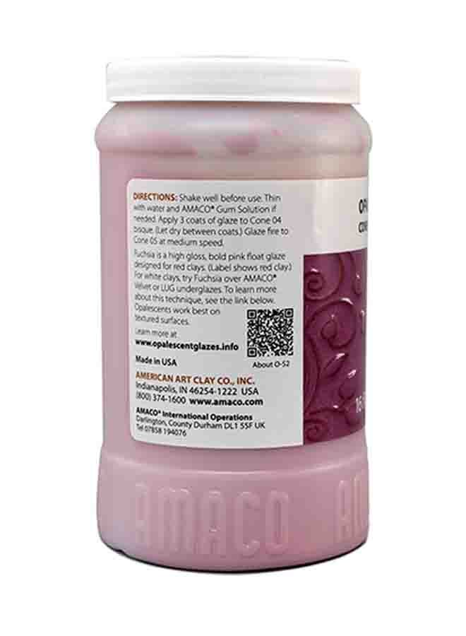 Amaco O-52 Ceramic Pottery Glaze Fuchsia - Image 3