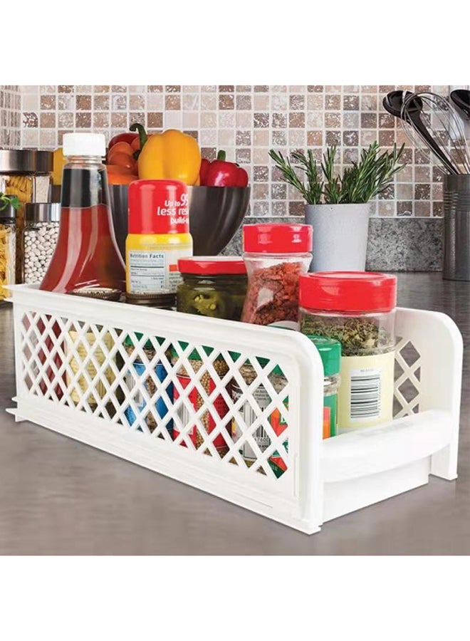 أوركيد درج سلة مكون من طبقتين متعدد الاستخدامات - Image 4