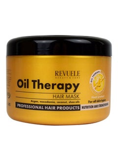 Hair Mask Oil Therapy With Argan Oil Clear 500ml