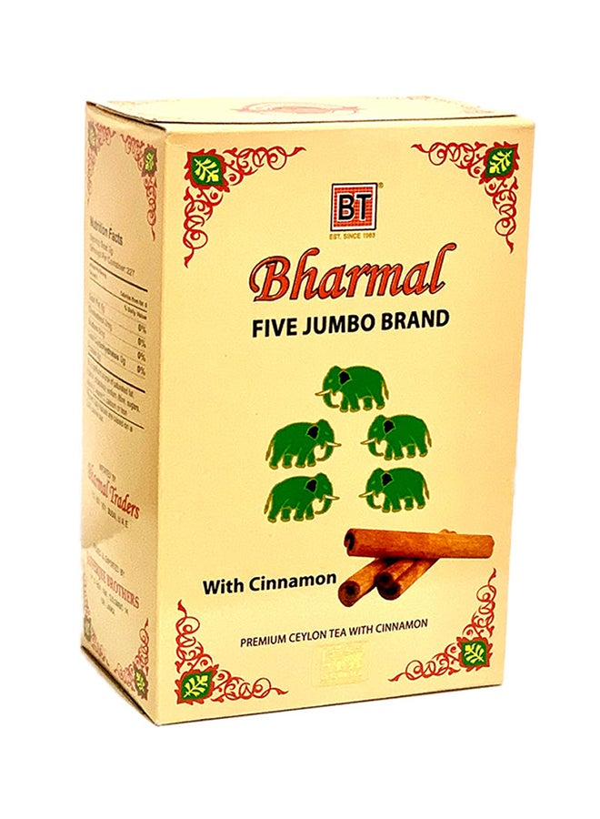 BHARMAL - Five Jumbo Black Tea Cinnamon Flavour 454grams - Image 1
