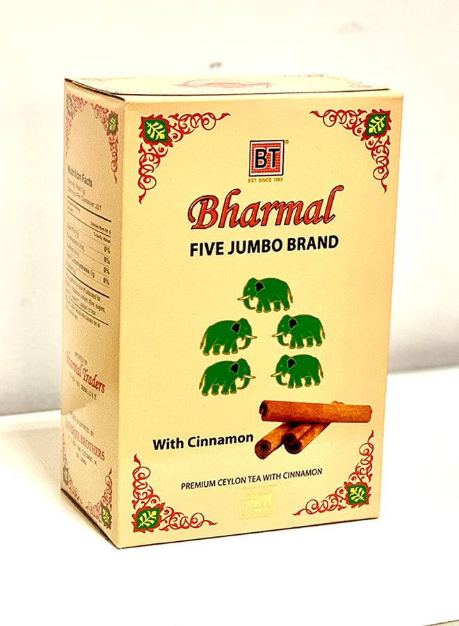 BHARMAL - Five Jumbo Black Tea Cinnamon Flavour 454grams - Image 1