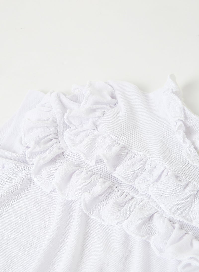Sivvi x Aya+Zayn Kids/Teen Ruffle Detail Top And Leggings Set Multicolour  - Image 4