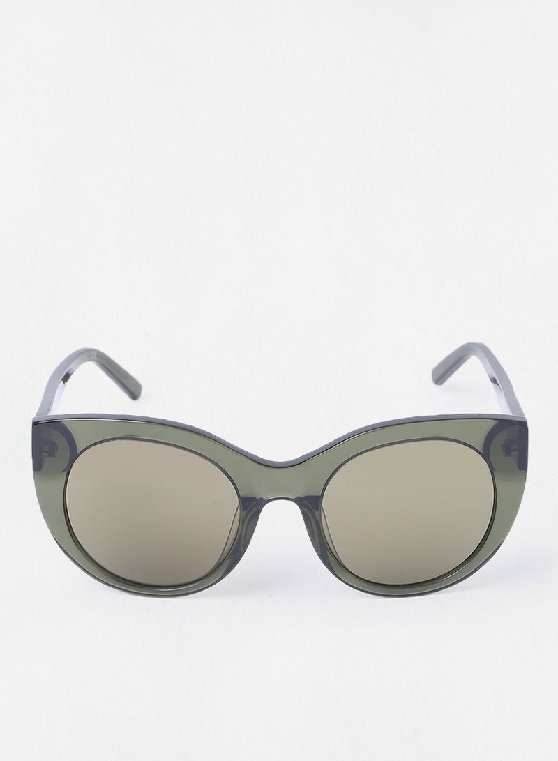 DKNY Women's UV Protection Round Sunglasses - Lens Size: 52 mm - Image 1