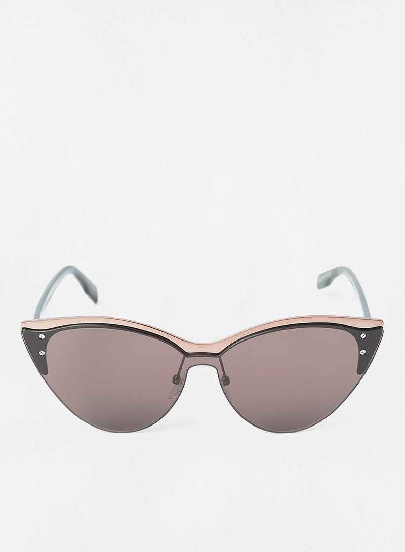 كارل لاغرفيلد نظارة شمسية بإطار على شكل عين القطة وعدسات واقية من الأشعة فوق البنفسجية للنساء - Image 1