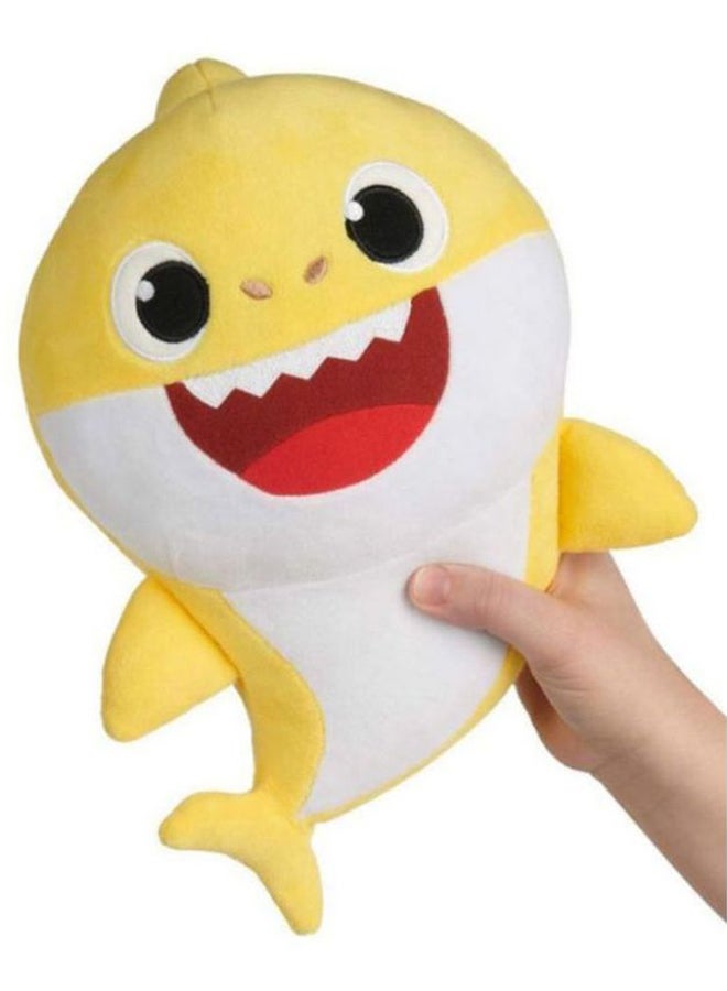Shark Pattern Music Plush Soft Toy 20cm