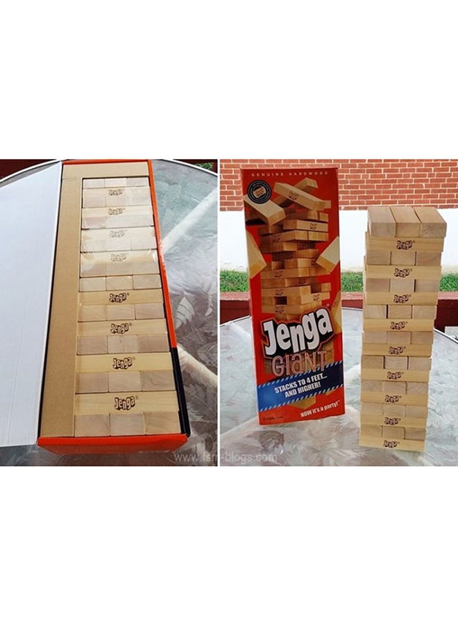 Mattel Games 54-Piece Giant Family Hardwood Game  - Image 3