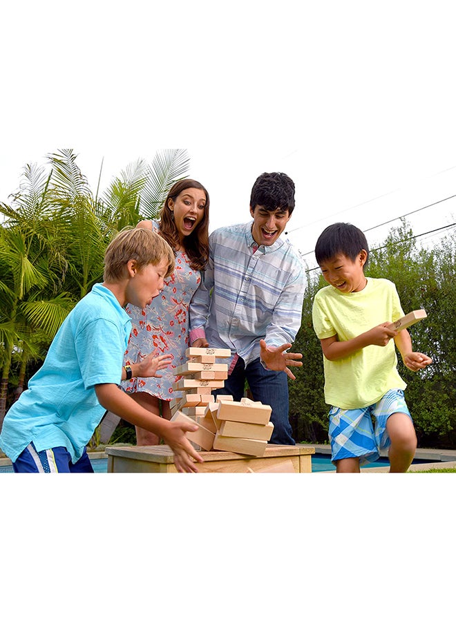 Mattel Games 54-Piece Giant Family Hardwood Game  - Image 4