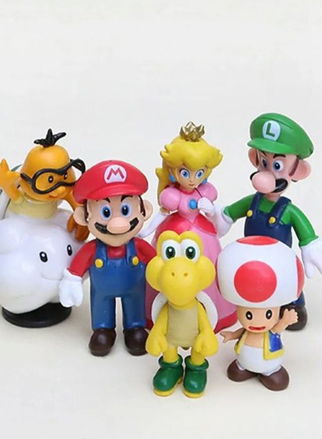 MissTiara 18-piece Super Mario Bros Bowser Koopa Yoshi Mari Figures 3 to 5cm  - Image 3