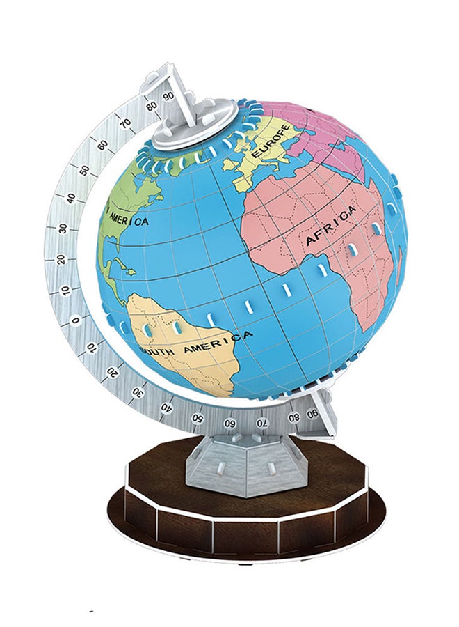 xingxing 47-Piece Coloring Puzzle Series Globe 3D Puzzle 16.4 x 14.3 x 21.8cm - Image 2