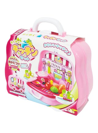 Portable Lightweight Compact Unique Detailed Design Pretend  Kitchen Cook Little Chef Set - v1628426172/N40992421A_1