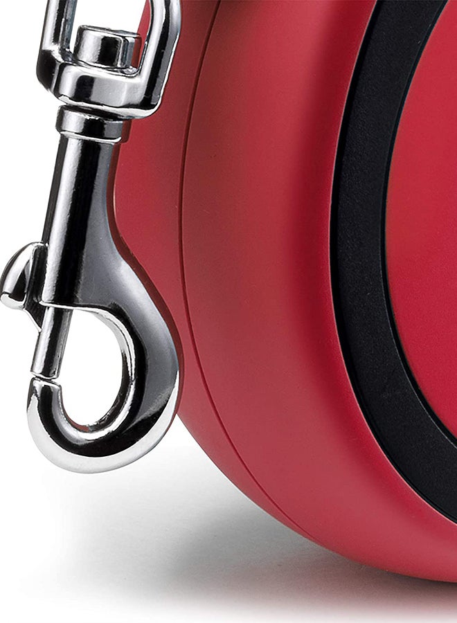 فلكسي طوق كلاب مريح بطول 5 متر أحمر Medium - Image 4