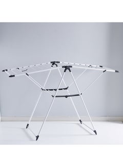 Home Box Colin Metallic Clothes Dryer White/Black 99x62x156cm  - Image 1