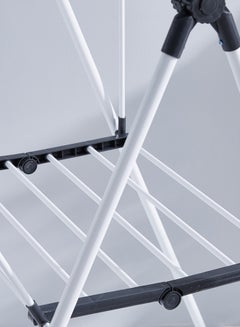 Home Box Colin Metallic Clothes Dryer White/Black 99x62x156cm  - Image 4