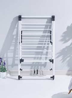 Home Box Colin Metallic Clothes Dryer White/Black 99x62x156cm  - Image 5