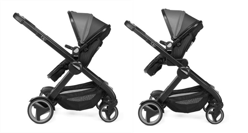 Fully Foldable Baby Single Stroller Convertible 2-In-1 0M-3Y