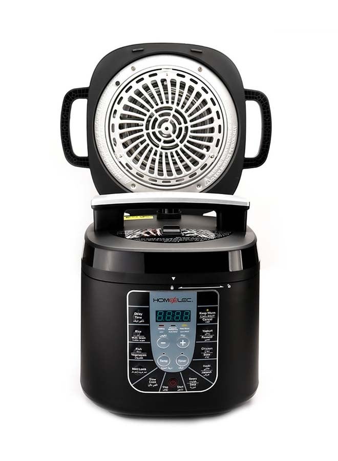 هوم إلك طنجرة ضغط كهربائية 2 في 1 مع مقلاة هوائية - Image 2