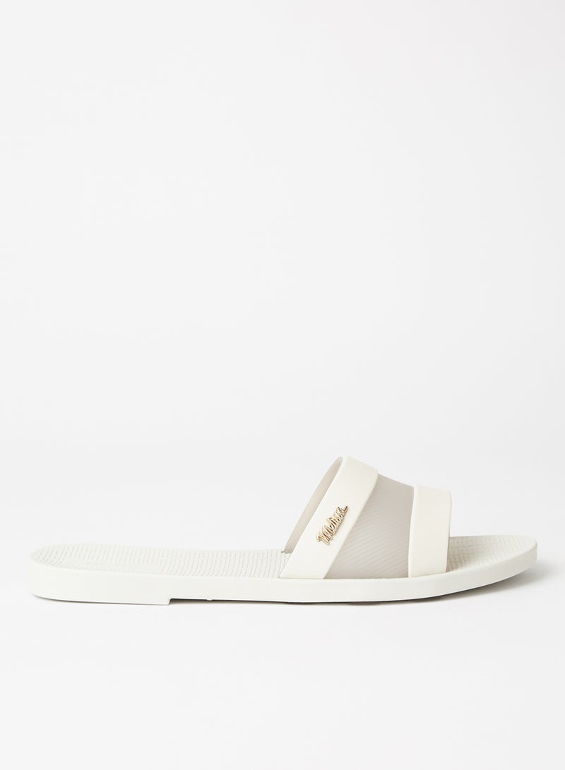 melissa Sun Hollywood Slides White - Image 1