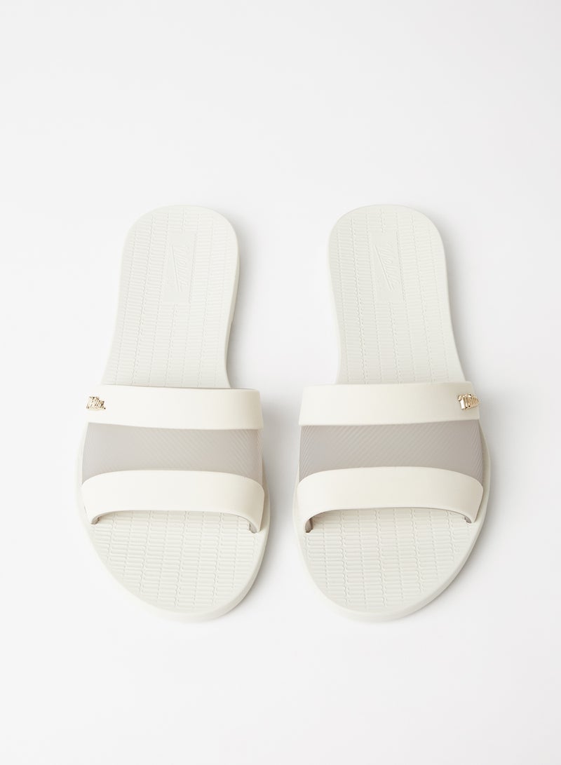 melissa Sun Hollywood Slides White - Image 2