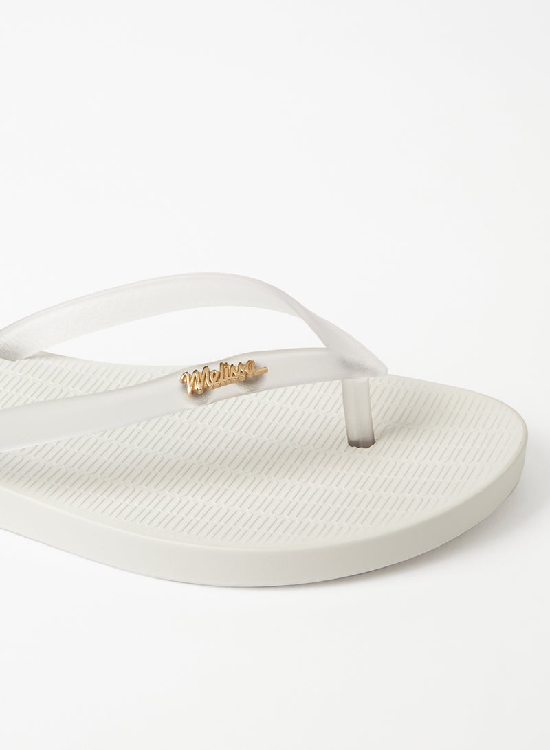 melissa - Sun Venice Flip Flops White - Image 1