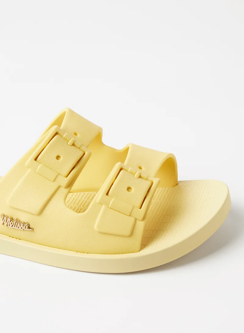 melissa Sun Malibu Slides Yellow