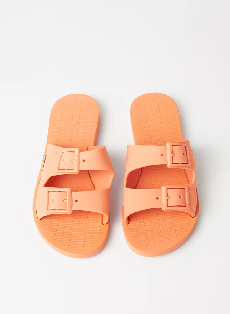 melissa Sun Malibu Flat Sandals Orange