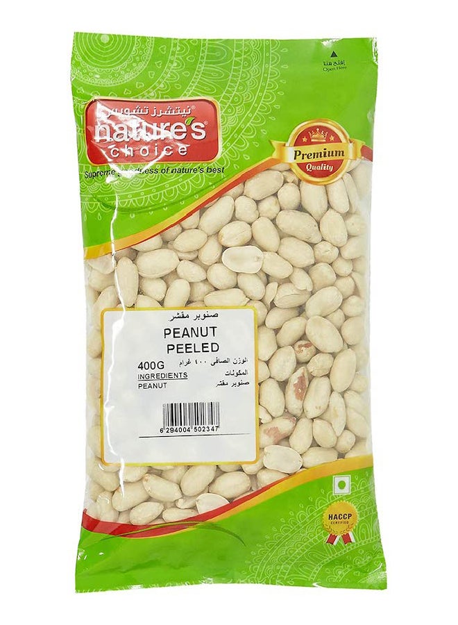 Nature's Choice - Peanut Peeled 400grams - Image 1