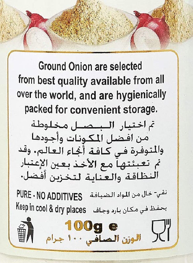 Nature's Choice Ground Onion Powder Jar 100grams  - Image 3