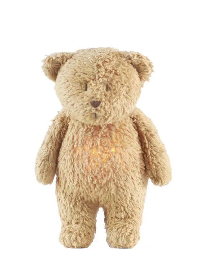 موني Organic Humming Bear Friend with Lamp - Cappuccino Natur
