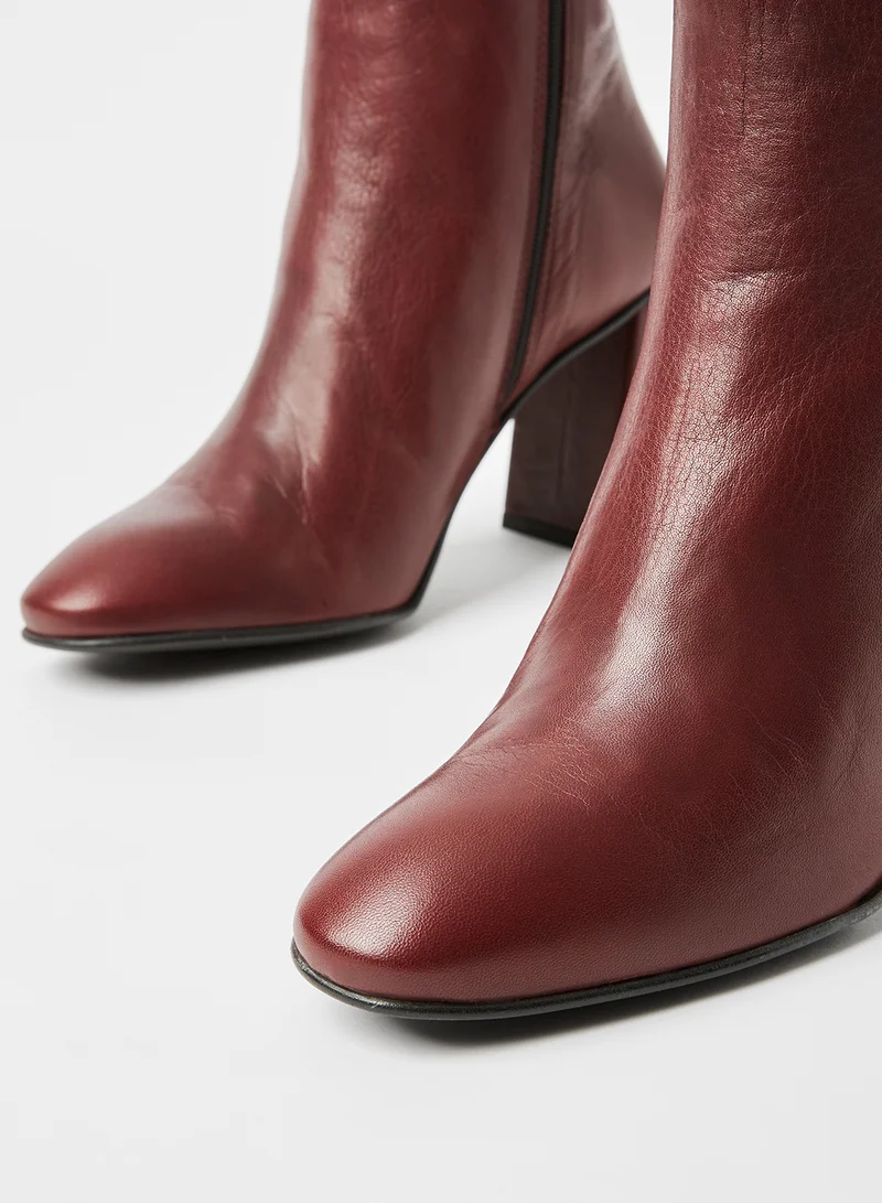 فيرو مودا VMKLARA Women Leather Boot Port Royale