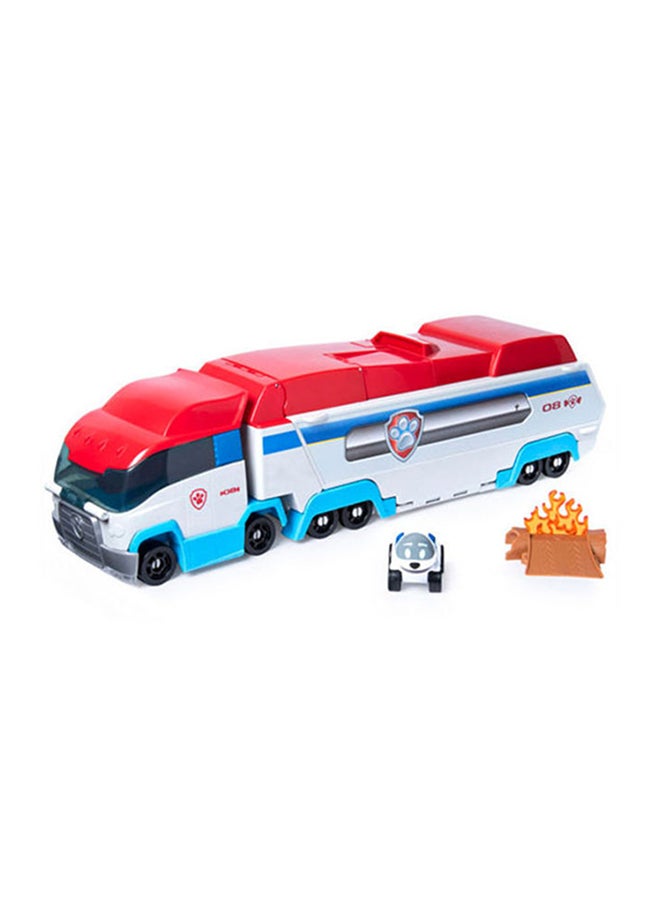 SPIN MASTER - 2 In 1 Transforming Paw Patrol Launch'N Haul Paw Patroller Die-Cast Vehicles To Playset Multicolour 21.59x58.42x13.65cm - Image 1