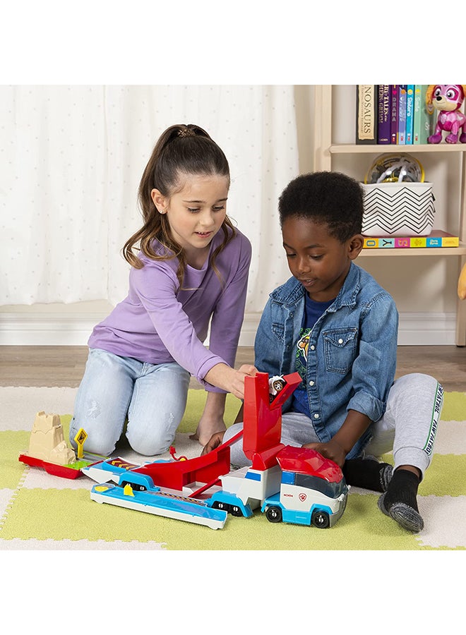 SPIN MASTER - 2 In 1 Transforming Paw Patrol Launch'N Haul Paw Patroller Die-Cast Vehicles To Playset Multicolour 21.59x58.42x13.65cm - Image 1