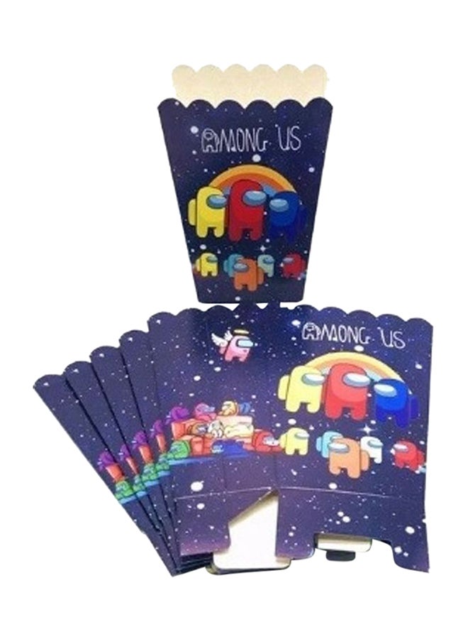 Tamona 6-Piece Among Us Pop Corn Box - Image 1