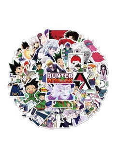 Inder 50 Pieces Hunter Cartoon Graffiti Stickers 12 x 12 x 1cm  - Image 1