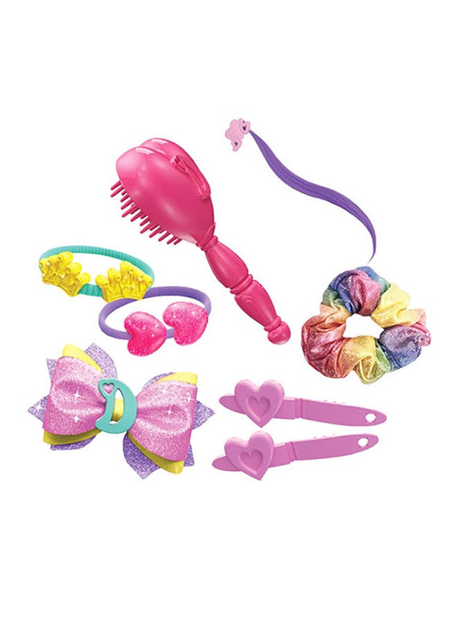 Love Diana Deluxe Styling Battery-Operated Head With 8 Surprises For Kids, Multicolour 30cm  - Image 5