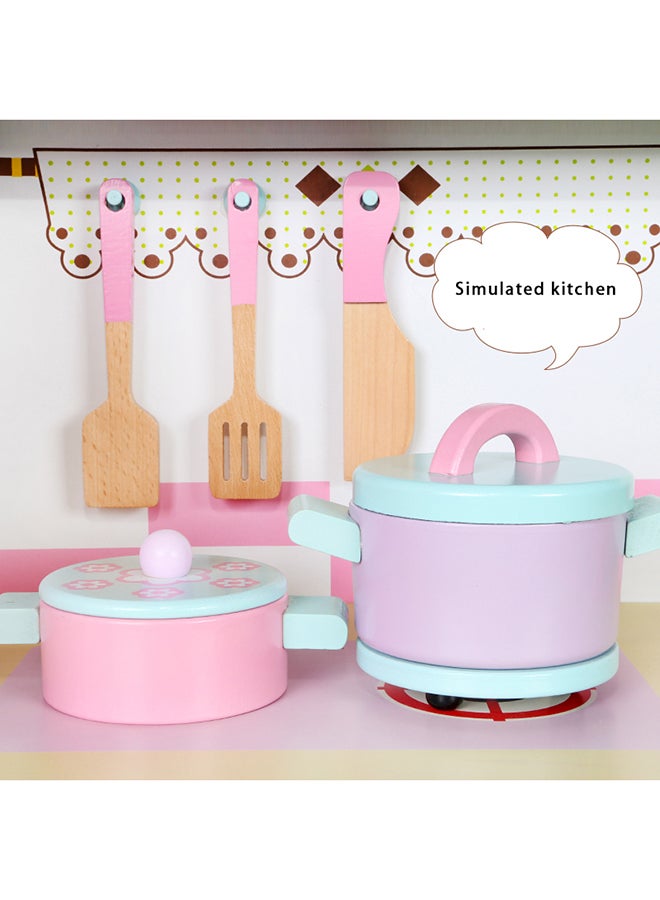 Wooden Kitchen Toy Set With Refrigerator 101 x 100cm - v1628493213/N45012383A_5